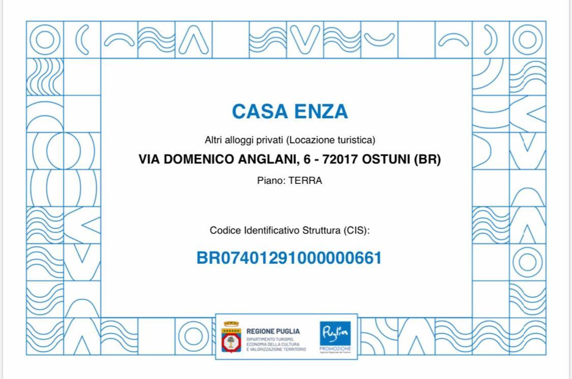 דירות אוסטוני Casa Enza מראה חיצוני תמונה
