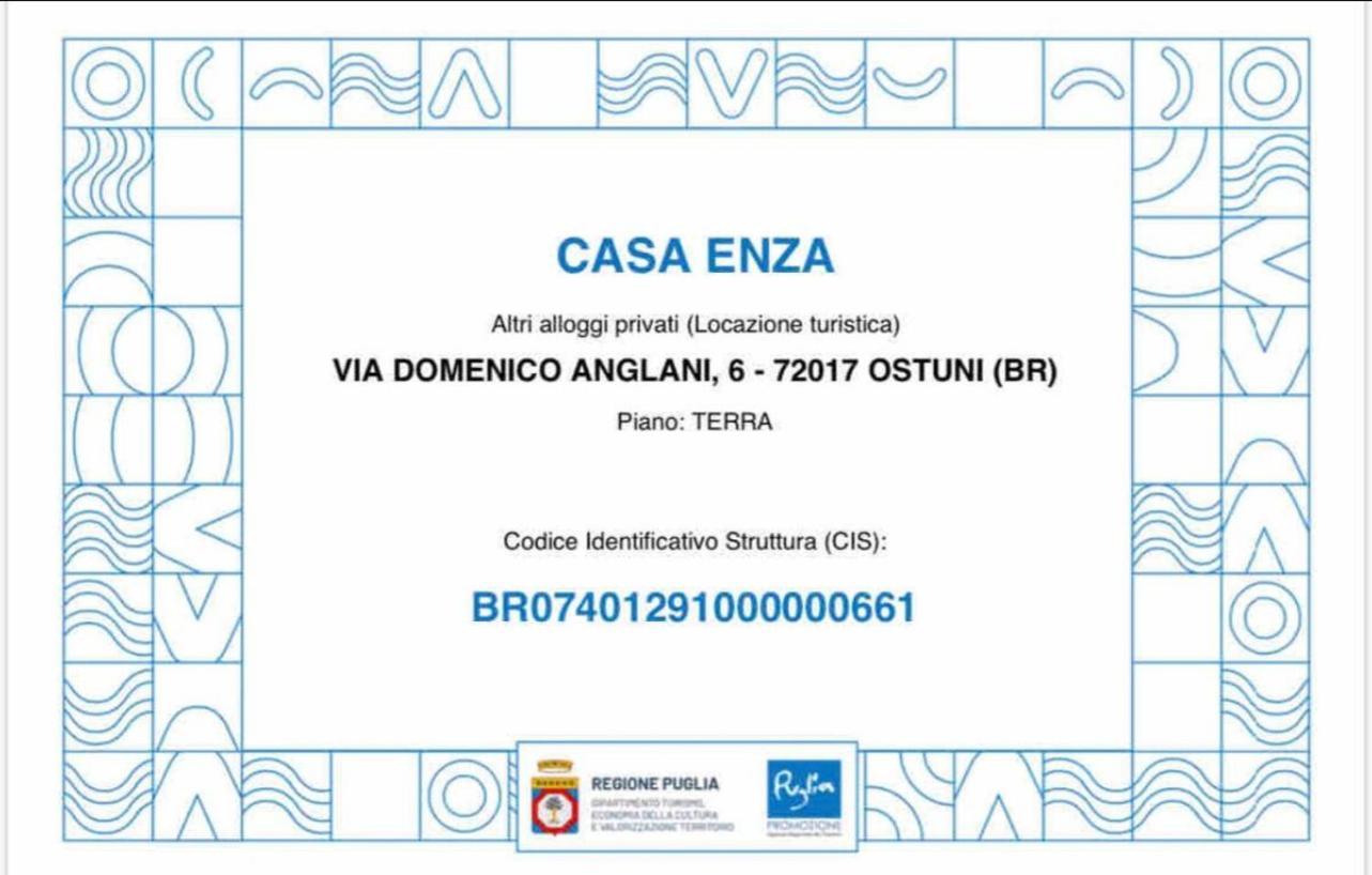דירות אוסטוני Casa Enza מראה חיצוני תמונה